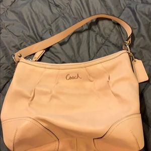 Light pink coach purse.  AUTHENTIC!!